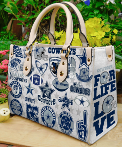 Dallas Cowboys Leather HandBag For Women Gift