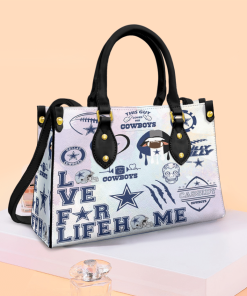 Dallas Cowboys Leather Bag For Women Gift