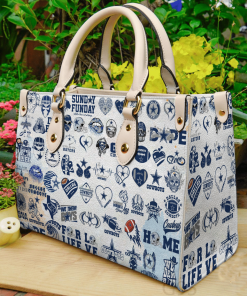 Dallas Cowboys Leather Bag For Women Gift