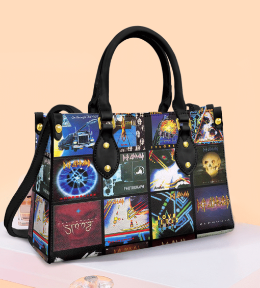 Def Leppard Leather Bag For Women Gift