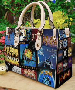 Def Leppard Leather Handbag Gift For Women