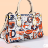 Denver Broncos Leather Hand Bag For Women Gift