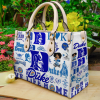 Duke Blue Devils 1 Leather Handbag For Women Gift_1