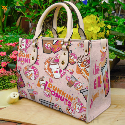 Dunkin Donuts 2 Leather Handbag For Women Gift