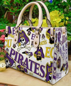 East Carolina Pirates Leather Handbag For Women Gift