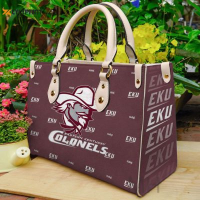 Eastern Kentucky Colonels Leather Handbag