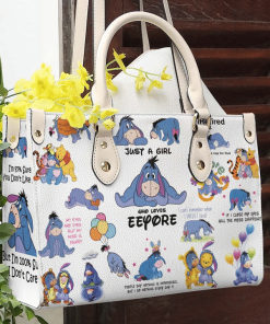 Eeyore Lover Leather Bag For Women Gift