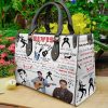 Elvis Presley Black Leather Bag For Women Gift Type05