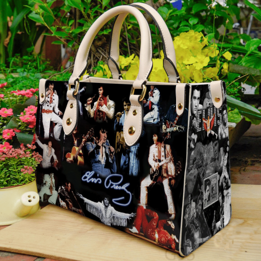 Elvis Presley 3 Leather HandBag For Women Gift