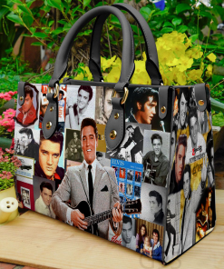 Elvis Presley 2 Leather HandBag For Women Gift