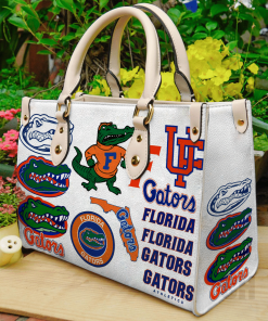 Florida Gators Leather Hand Bag For Women Gift