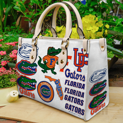 Florida Gators Leather Hand Bag For Women Gift