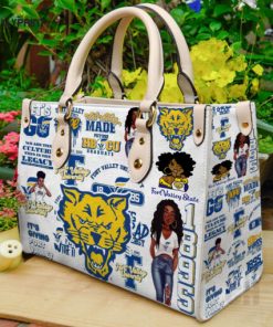 Fort Valley State University Wildcats Leather Handbag Gift For Women