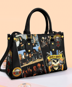 GUNS N’ ROSES Leather HandBag For Women Gift