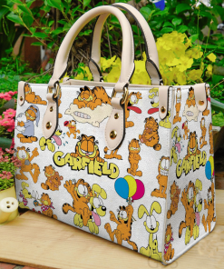 Garfield Leather HandBag For Women Gift