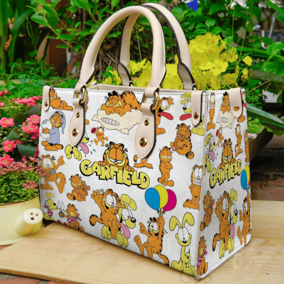 Garfield Leather HandBag For Women Gift