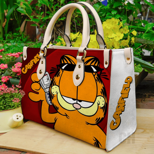 Garfield Leather Hand Bag For Women Gift