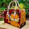 Garfield Lover Leather Bag For Women Gift Type02