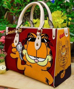 Garfield Lover Leather Bag For Women Gift Type02