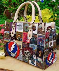 Grateful Dead Leather Handbag For Women Gift