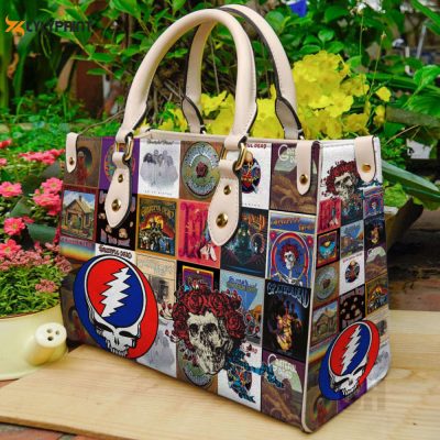 Grateful Dead Leather Handbag For Women Gift