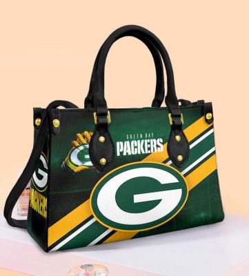 Green Bay Packers Leather Bag For Women Gift