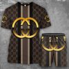 Gucci Combo Unisex T-Shirt & Short Limited Luxury Outfit Mura1002