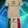 Gucci Combo Unisex T-Shirt & Short Limited Luxury Outfit Mura1018