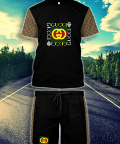 Gucci Combo Unisex T-Shirt & Short Limited Luxury Outfit Mura1027