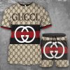 Gucci Combo Unisex T-Shirt & Short Limited Luxury Outfit Mura1049