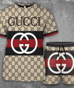 Gucci Combo Unisex T-Shirt & Short Limited Luxury Outfit Mura1049