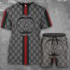 Gucci Combo Unisex T-Shirt & Short Limited Luxury Outfit Mura1053