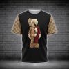 Gucci Kaws Black T-Shirt Luxury Brand Unisex T-Shirt TS2357