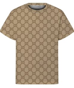 Gucci Monogram Luxury Unisex T-Shirt For Lady Gentleman USL1014