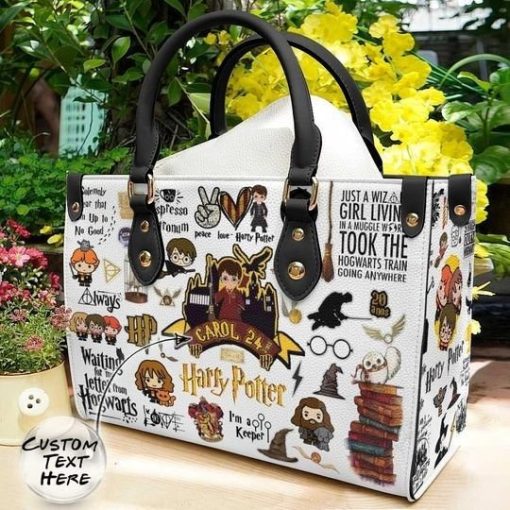 Harry Potter Leather HandBag For Women Gift Type01