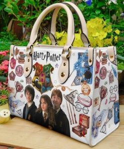 Harry Potter White Leather Bag For Women Gift