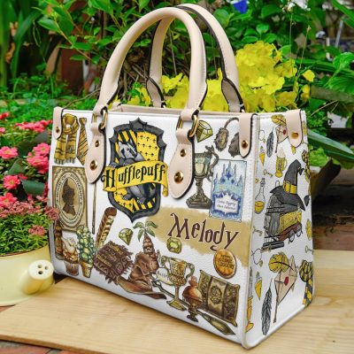 Harry Potter Hufflepuff Leather Bag For Women Gift