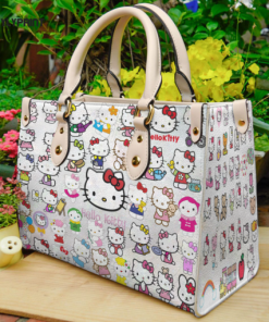 Hello Kitty Leather Handbag For Women Gift