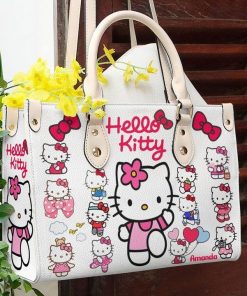 Hello Kitty Leather Hand Bag For Women Gift