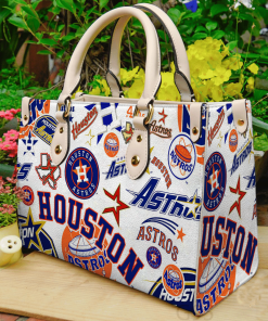 Houston Astros Leather Bag For Women Gift