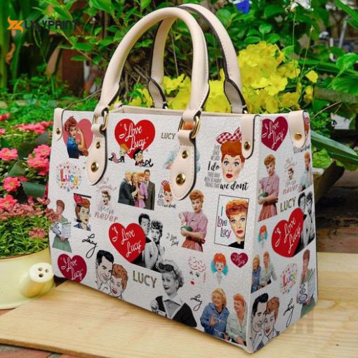 I Love Lucy 1 Leather Handbag For Women Gift