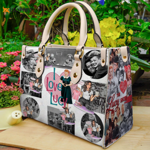 I Love Lucy 3 Leather Handbag Gift For Women