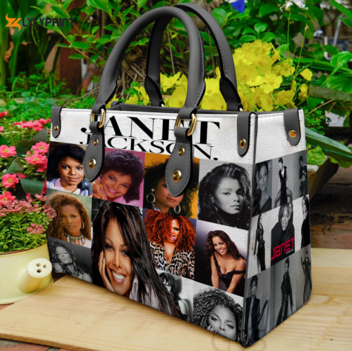 Janet Jackson 3 Leather Handbag For Women