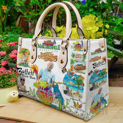 Jimmy Buffett 3 Leather Handbag Gift For Women