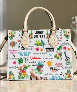 Jimmy Buffett Leather Bag For Women Gift