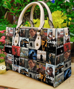 Johnny Cash Leather Hand Bag For Women Gift