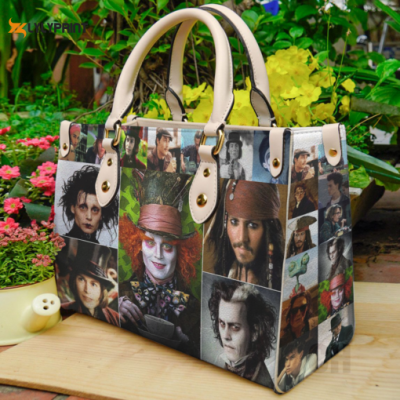 Johnny Depp Leather Handbag For Women Gift