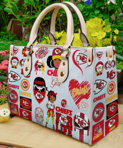 Kansas City Chiefs Leather HandBag For Women Gift