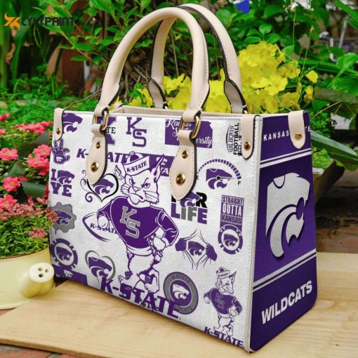 Kansas State Wildcats 1 Leather Handbag For Women Gift