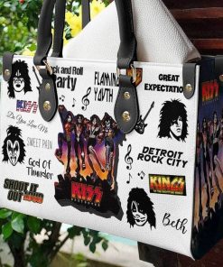 Kiss Band loverLeather Bag For Women Gift